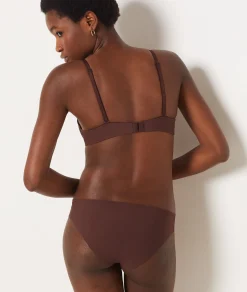 Etam Microfiber Brief CHOCOLAT Discount