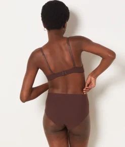 Etam Microfiber Brief CHOCOLATE Hot