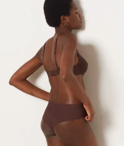 Etam Microfiber Hipster CHOCOLATE Cheap