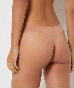 Etam Microfiber Thong BLUSH Best Sale