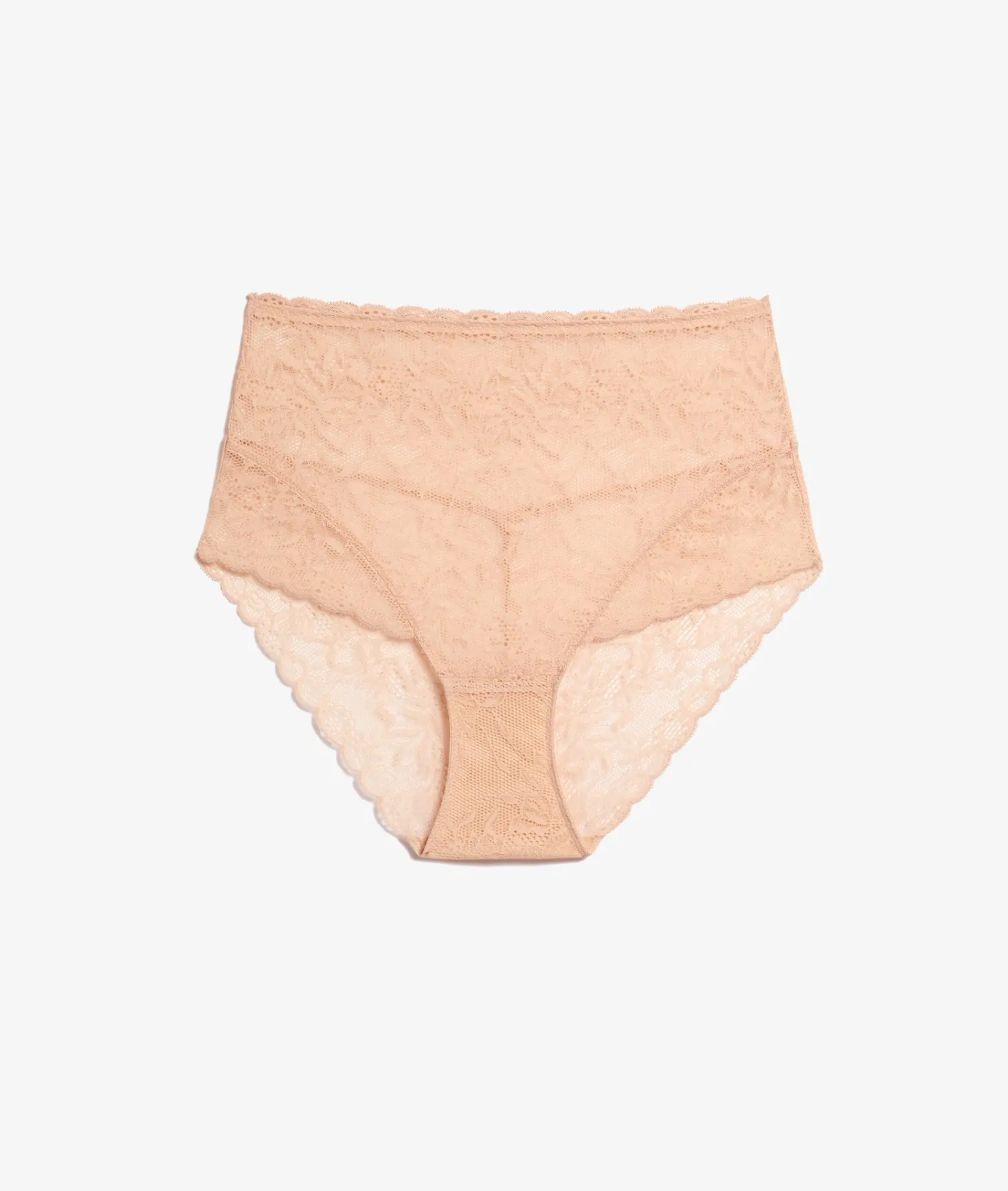 Etam Mid-rise Smoothing Brief - Light Support LINEN New