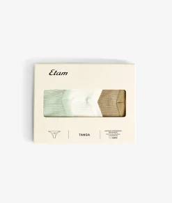 Etam Multipack Tanga KHAKI Flash Sale