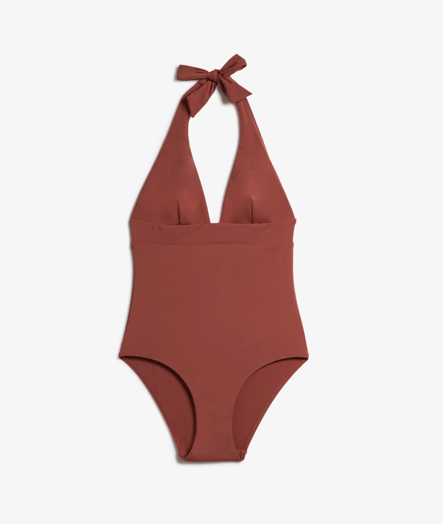 Etam One-Piece Shaping Swimsuit Brown Outlet