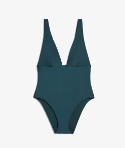 Etam One-Piece Swimsuit GREEN Cheap
