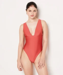 Etam One-Piece Swimsuit TERRACOTTA Sale