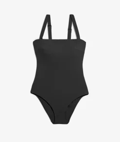 Etam One-Piece Swimsuit with Square Neckline NOIR Store
