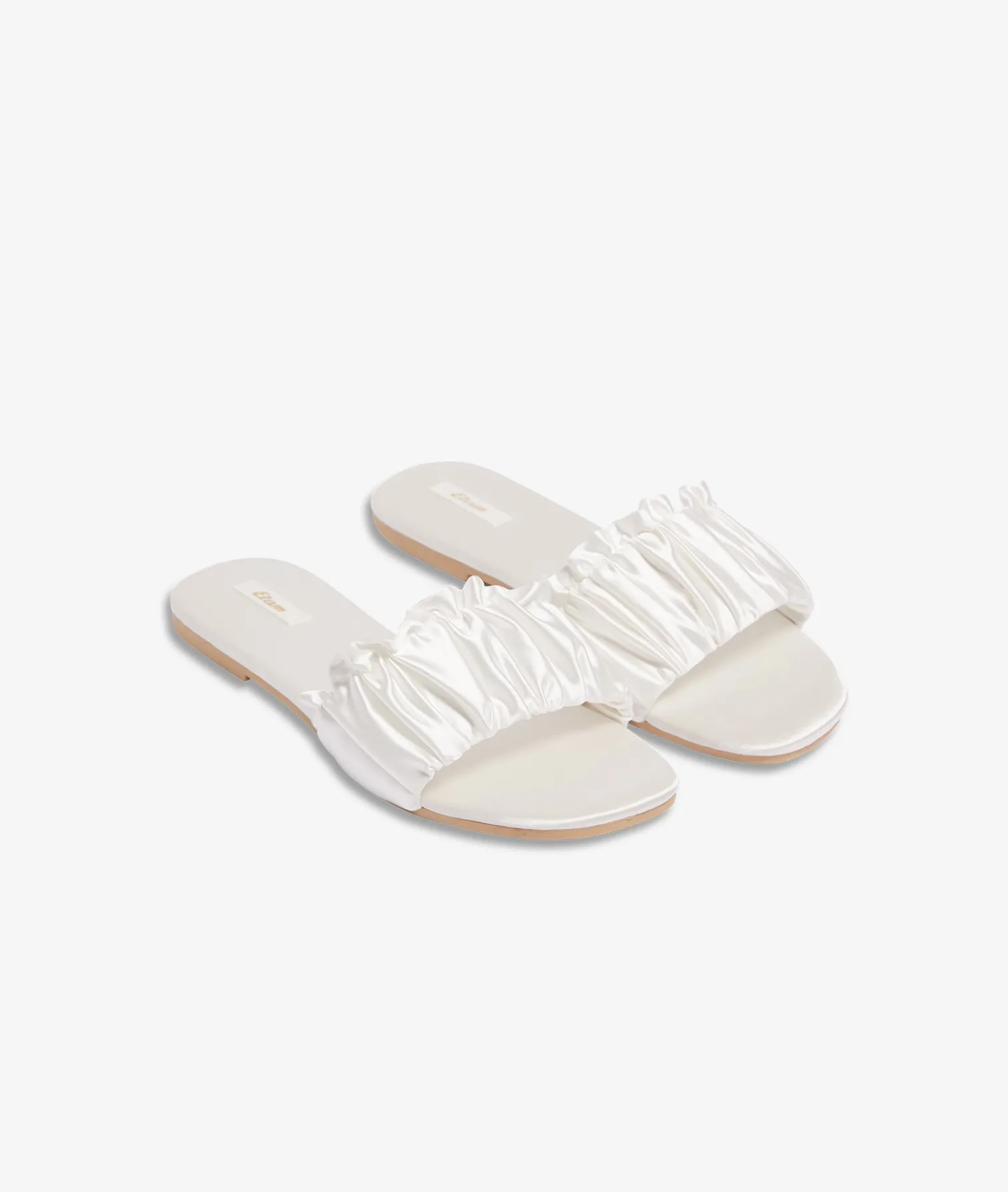 Etam Open Mules Slippers RED Outlet
