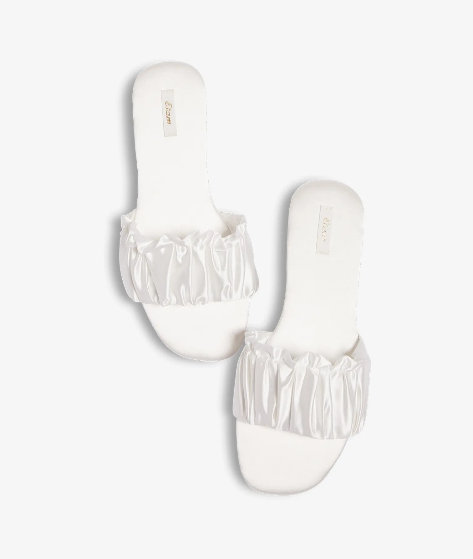 Etam Open Mules Slippers RED Outlet