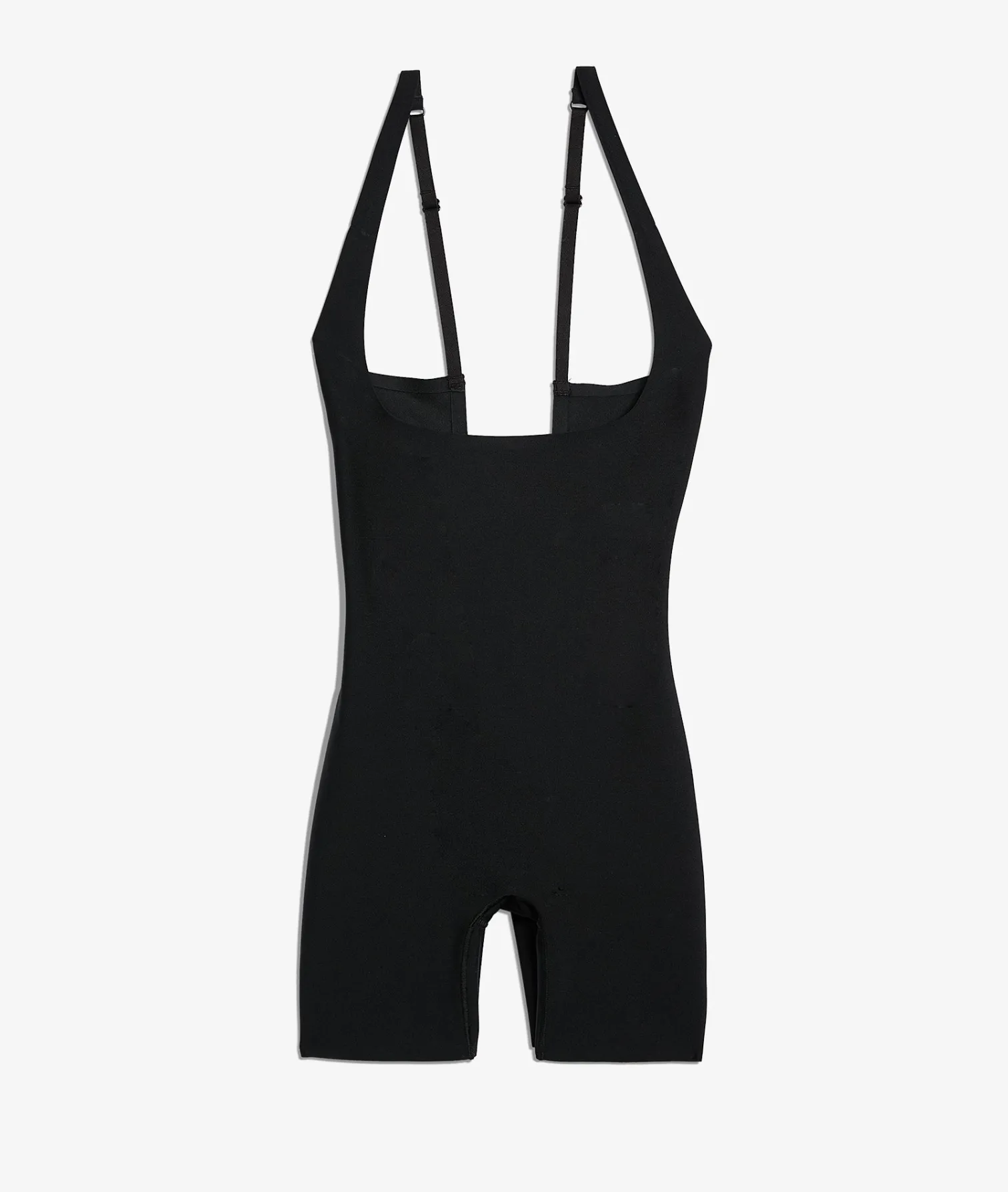 Etam Open-Bust Mid-Thigh Bodysuit - Firm Control BLACK Best