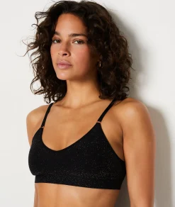 Etam Optimal comfort cotton bralette IMPFDBLACK Cheap