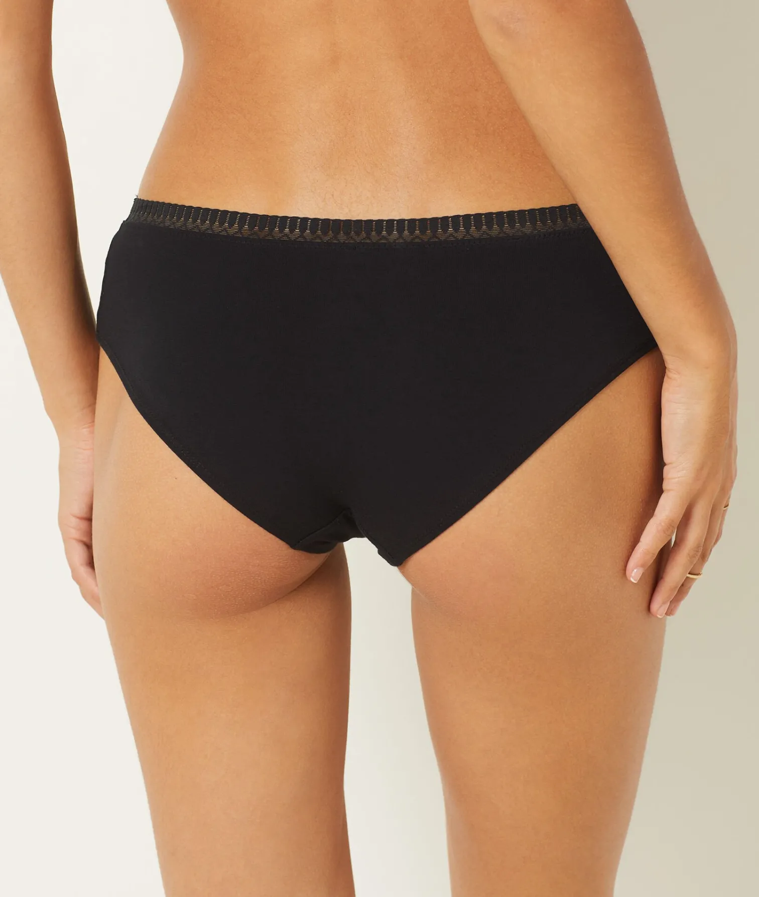 Etam Organic Cotton Boyshorts BLACK Shop