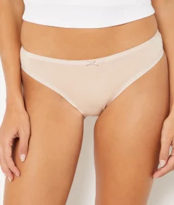 Etam 3-Pack of Organic Cotton Briefs LINEN Best