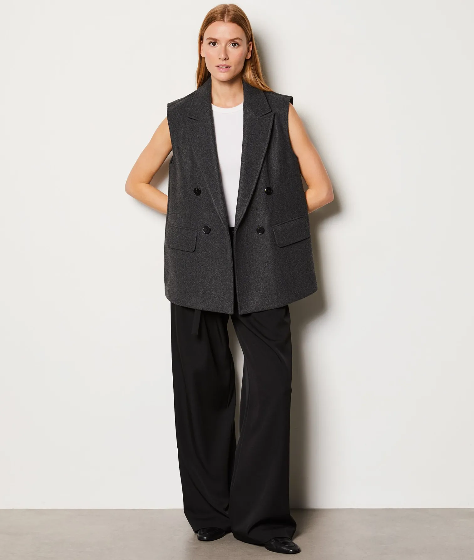 Etam Pantalon coupe large NOIR Clearance