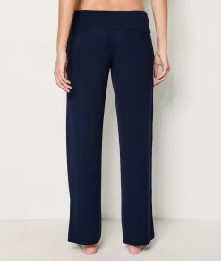 Etam Pantalon de pyjama coupe large en modale MARINE Best