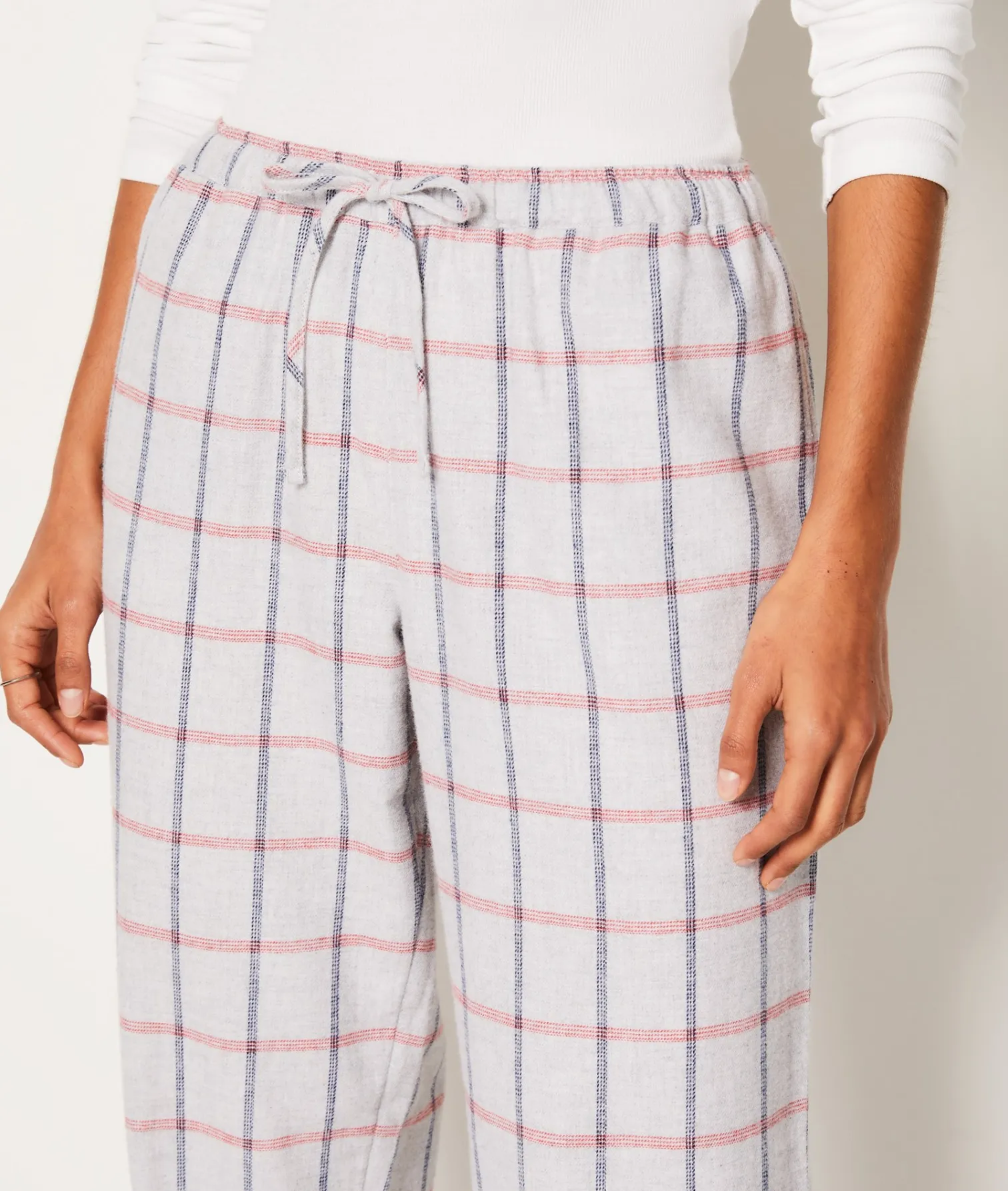 Etam Pantalon de pyjama en coton à carreaux GRIS Cheap