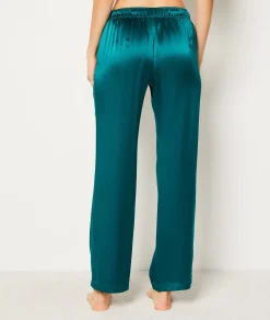 Etam Pantalon de pyjama en soie EMERAUDE Flash Sale