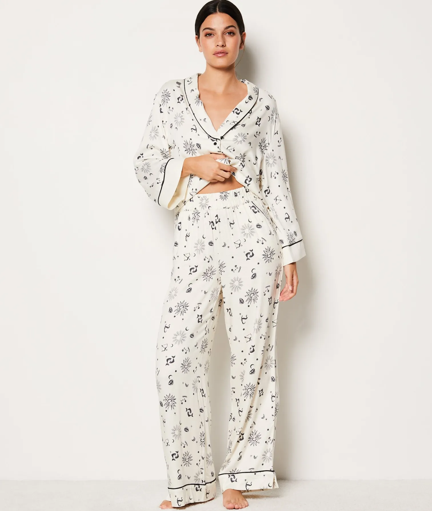 Etam Pantalon de pyjama imprimé ECRU Shop