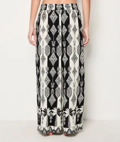 Etam Pantalon de pyjama large avec motifs IMPFDECRU Flash Sale