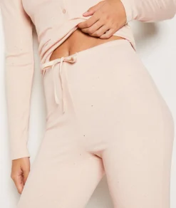 Etam Pantalon de pyjama évasé pailleté ROSEPOUDRE Cheap