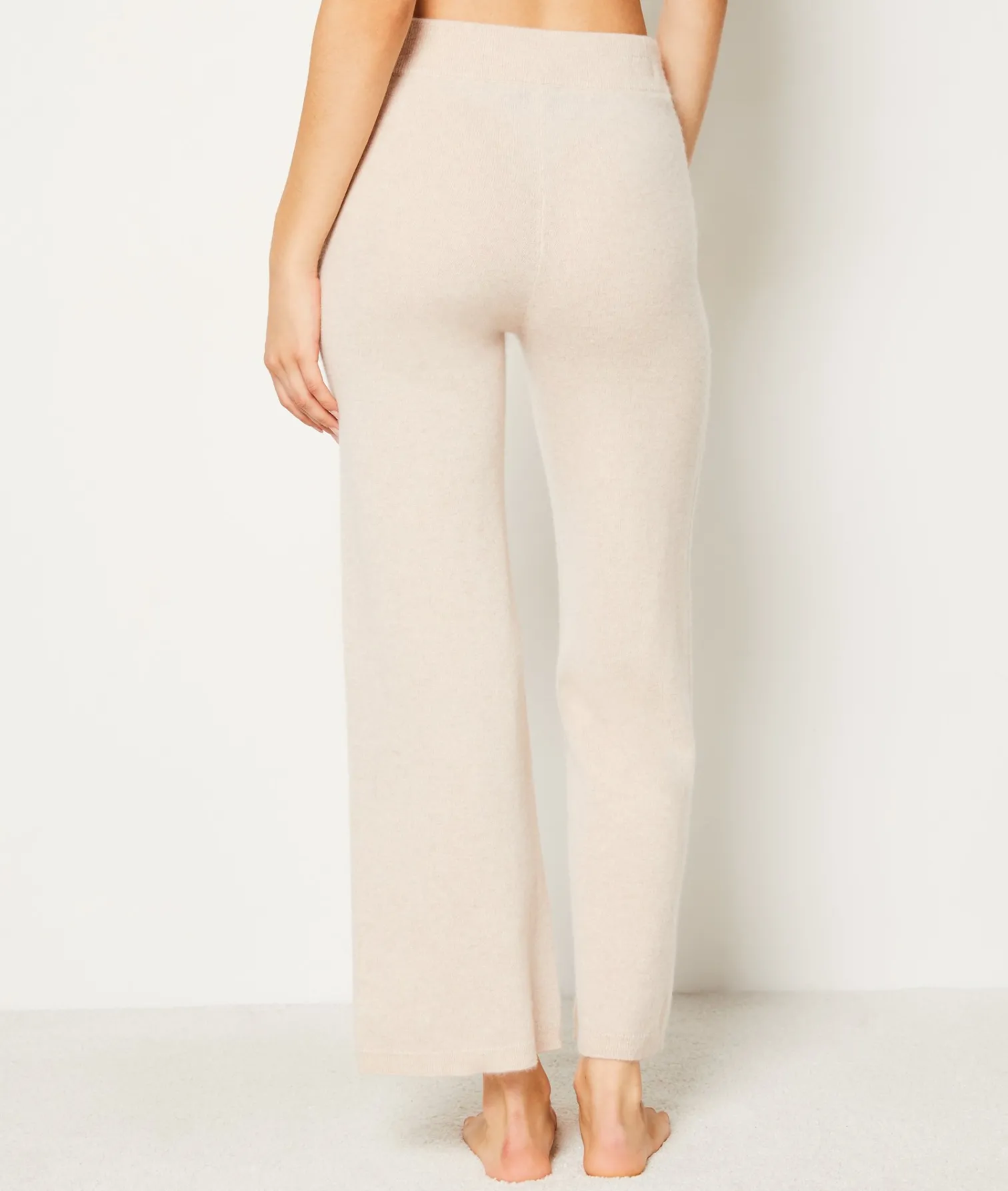 Etam Pantalon en cachemire BEIGE Clearance