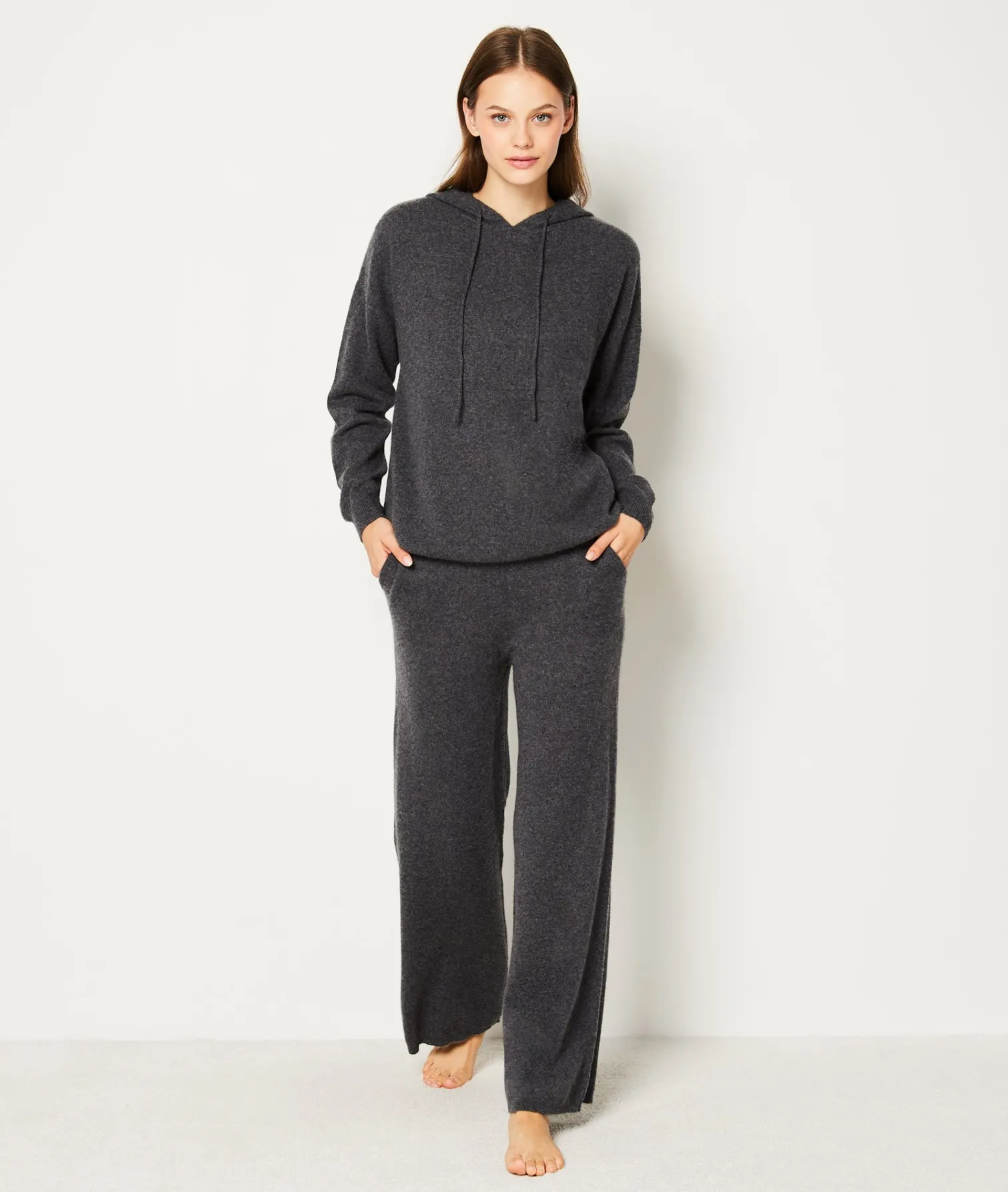 Etam Pantalon en cachemire ANTHRACITE Shop