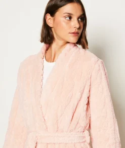 Etam Peignoir polaire ROSEPOUDRE Discount