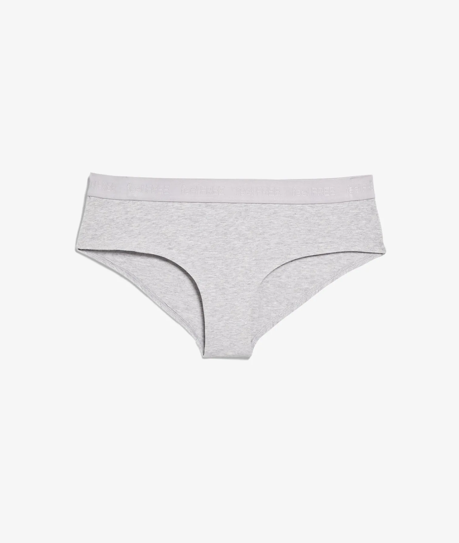 Etam Plain Organic Cotton Boyshort LIGHTGREY Flash Sale