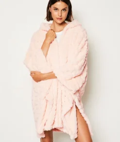 Etam Poncho polaire ROSEPOUDRE Online