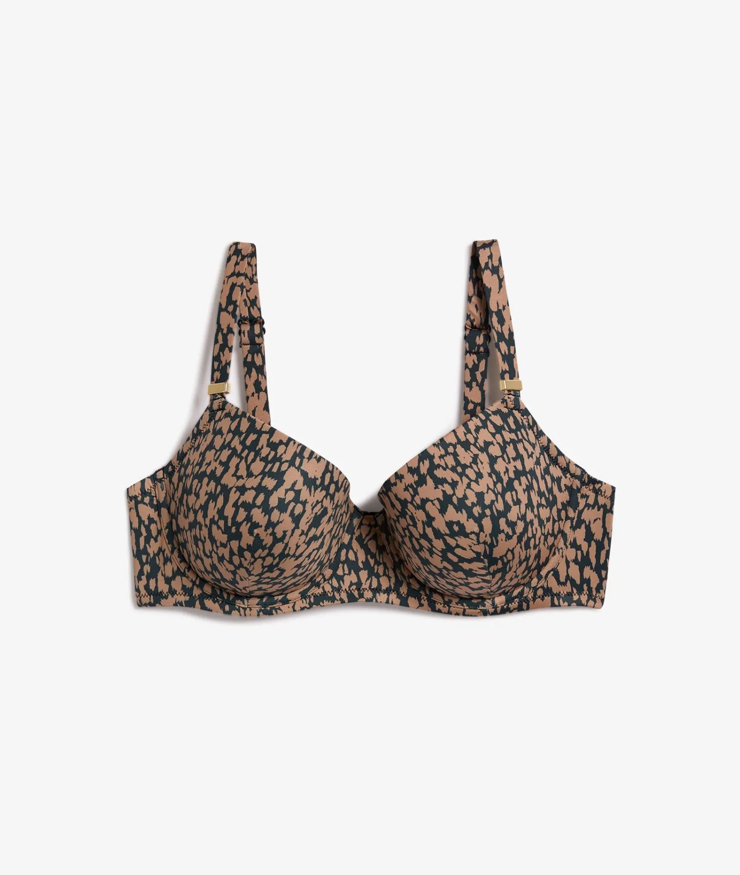 Etam Printed Balconette Bikini Top MULTICOLOURED Online