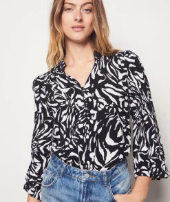 Etam Printed Blouse IMPFDBLACK Shop