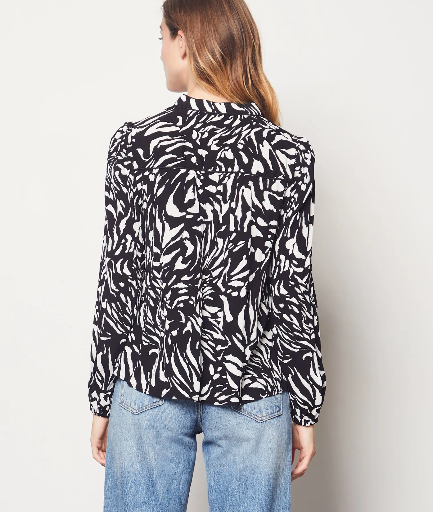 Etam Printed Blouse IMPFDBLACK Shop