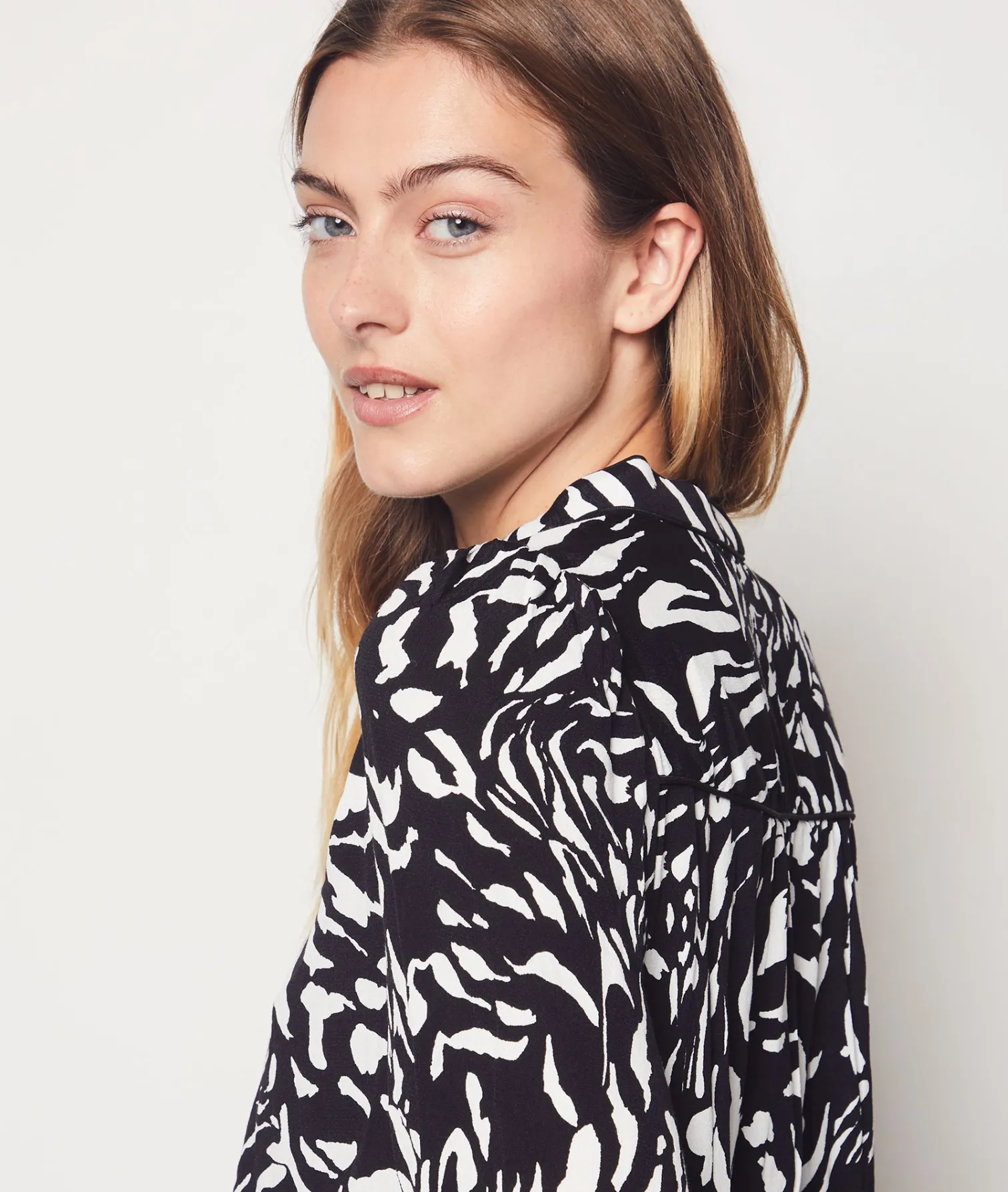 Etam Printed Blouse IMPFDBLACK Shop