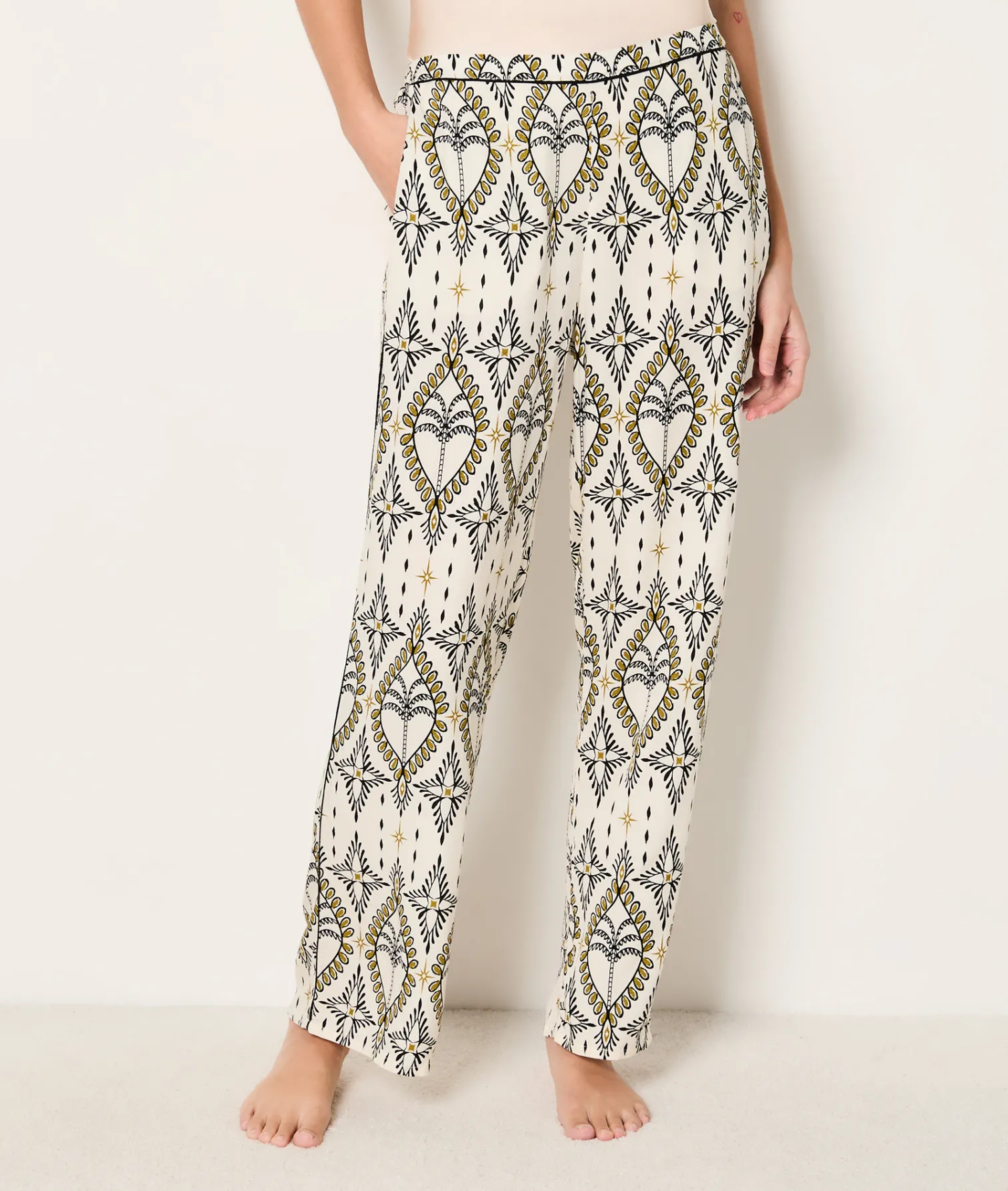 Etam Printed Pyjama Bottoms IMPFDECRU Online