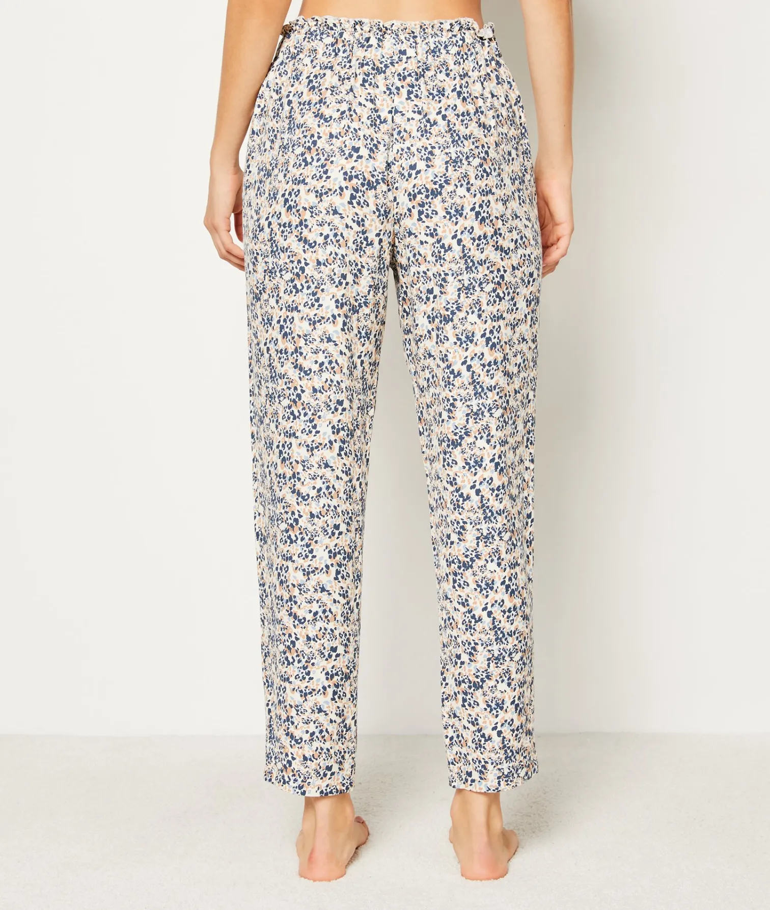 Etam Printed Pyjama Trousers MARINE Store