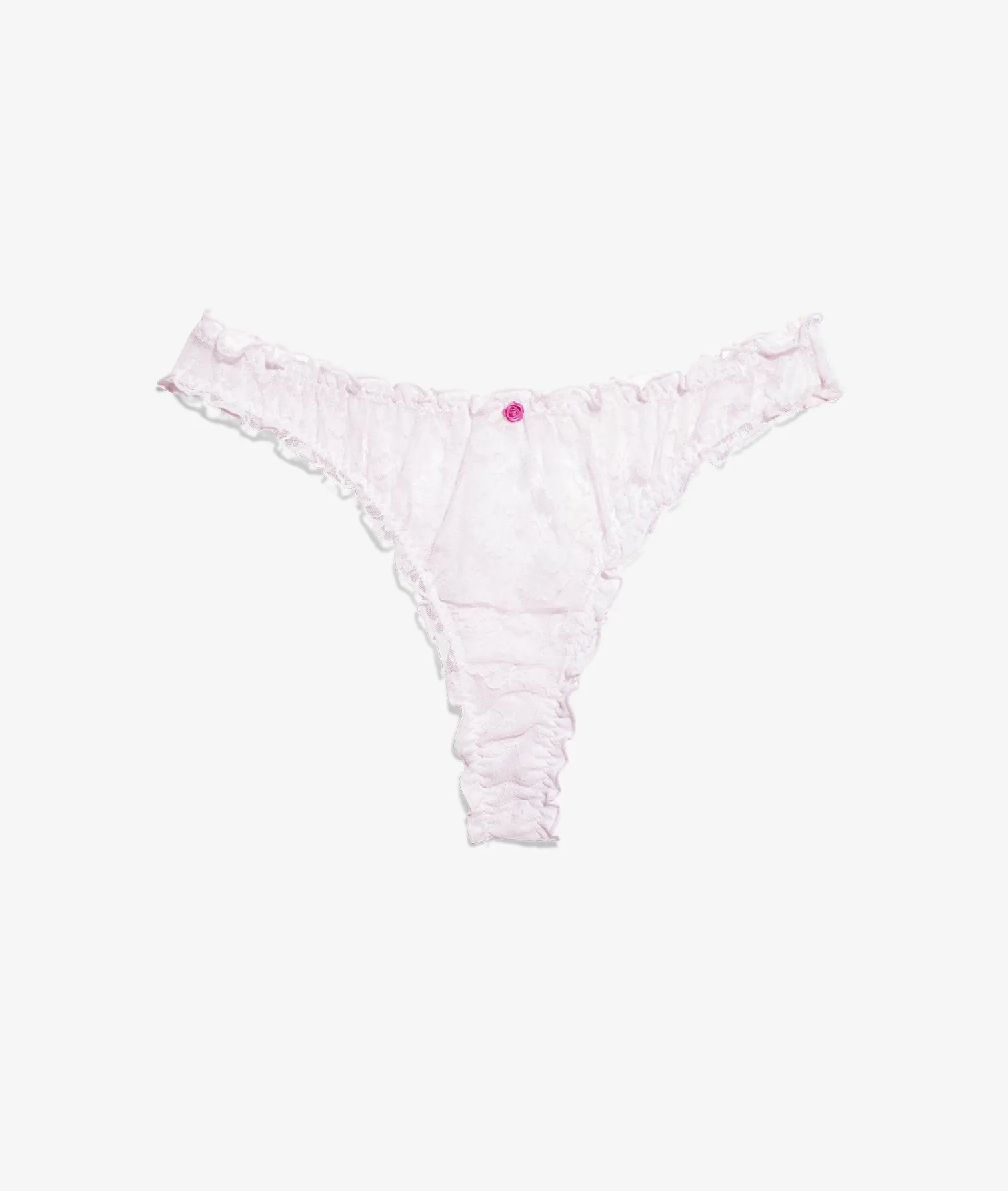 Etam Printed Tanga with Lace Details POWDERPINK Sale