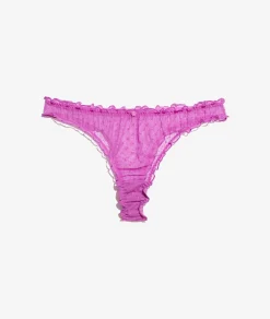 Etam Printed Tanga with Lace Details ORCHIDEE Online