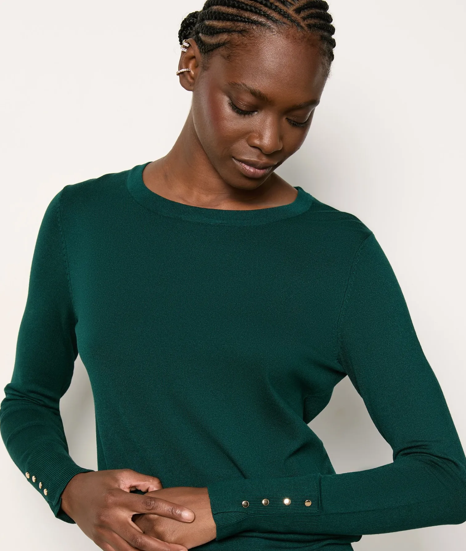 Etam Pull col rond VERTSAPIN Best Sale