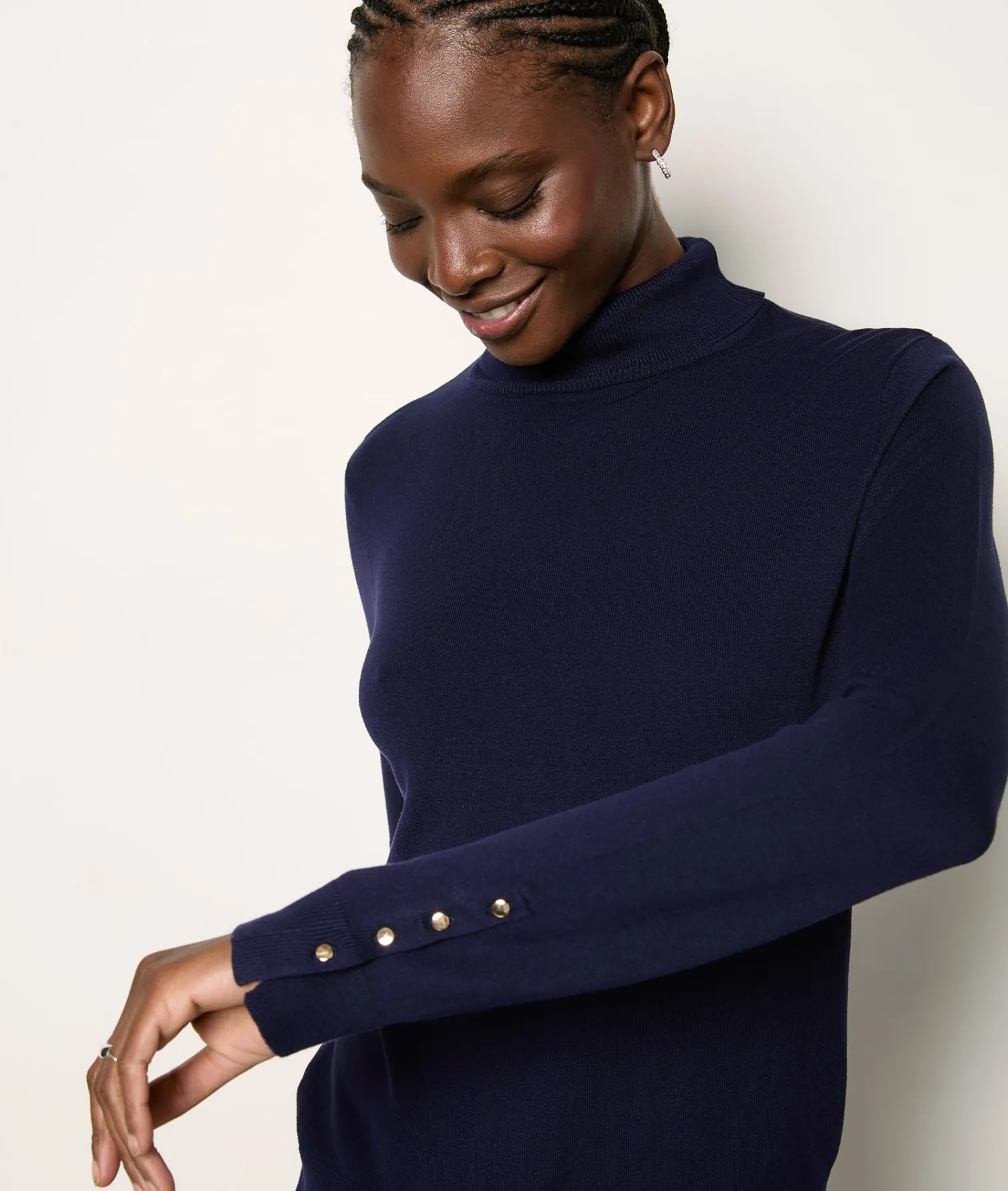Etam Pull col roulé BLEUNUIT Best