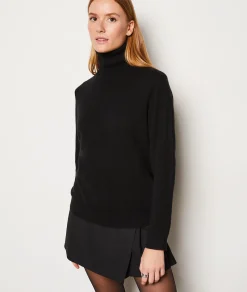 Etam Pull col roulé 100% cachemire NOIR Best Sale