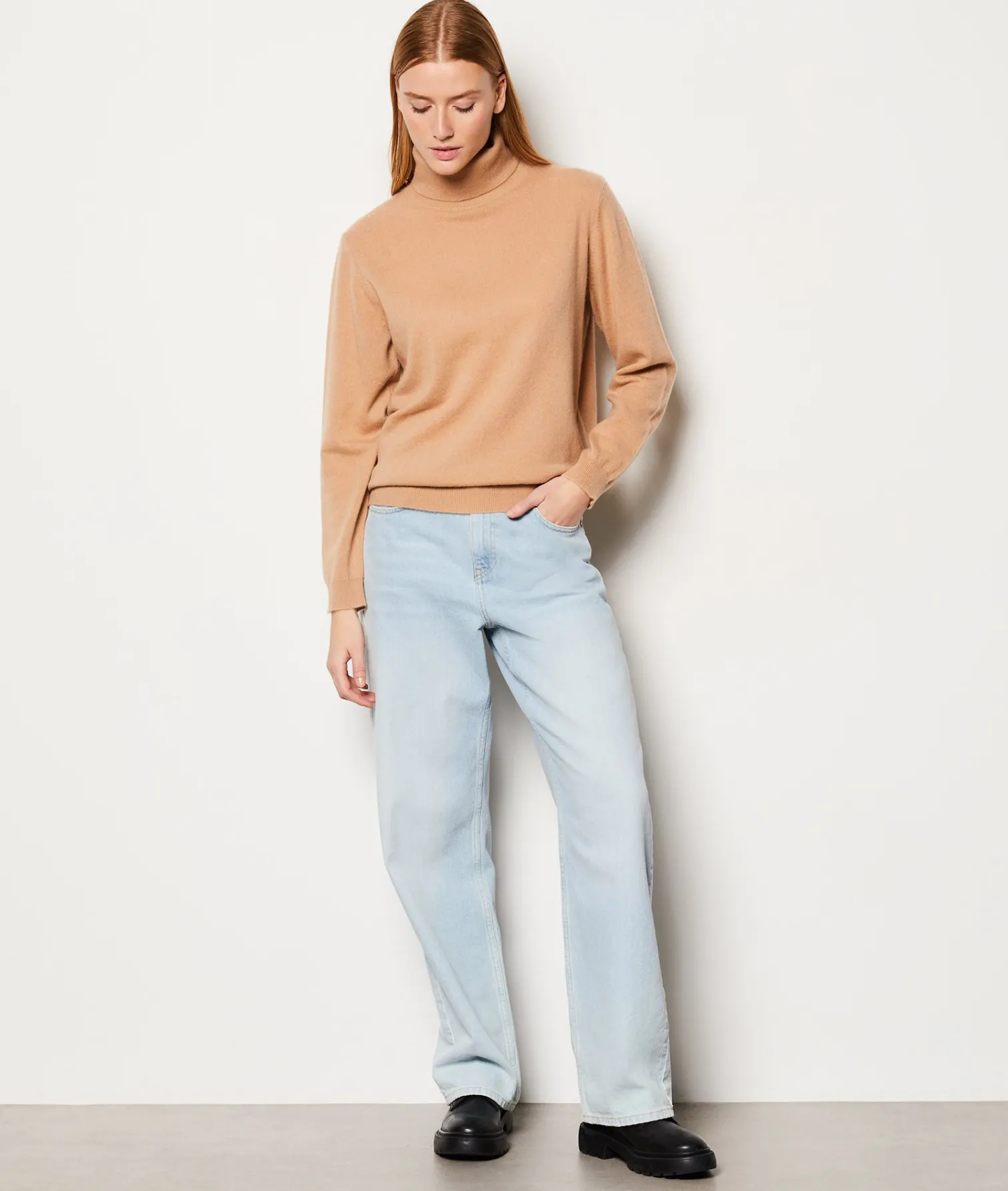 Etam Pull col roulé 100% cachemire DUNE Best