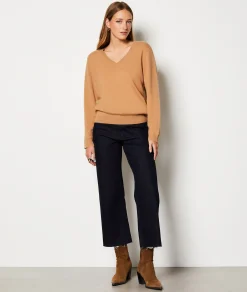 Etam Pull en 100% cachemire col V DUNE Discount