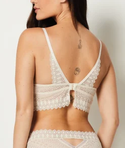 Etam Push-up Bra N.2 - The Plunge LINEN Hot