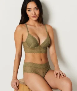 Etam Push-up Bra N.2 - The Plunge KHAKI Online