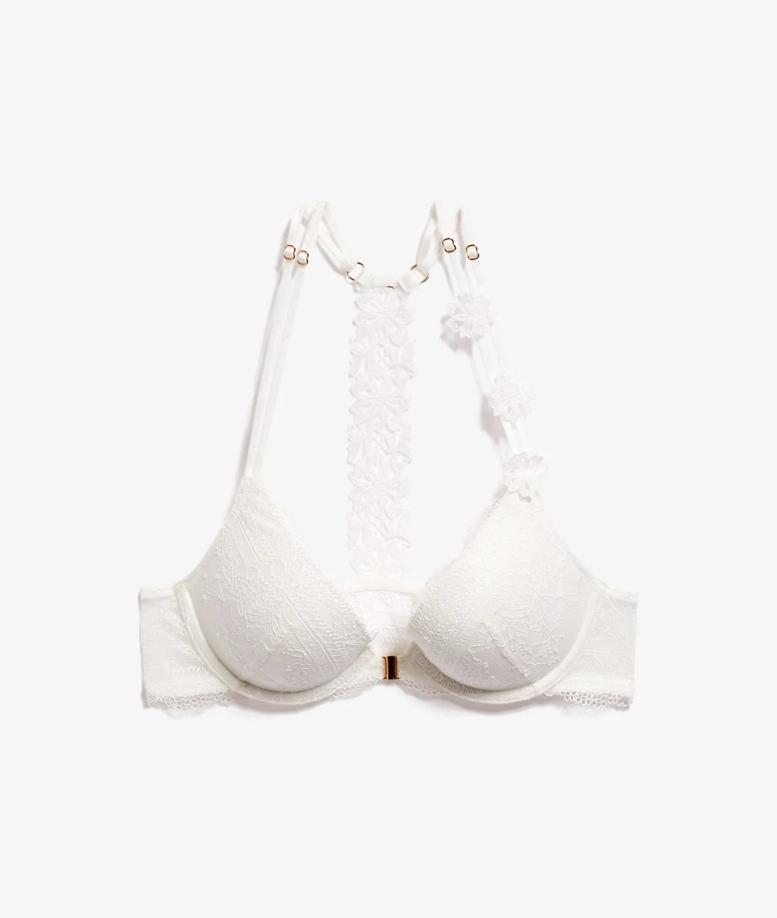 Etam Push-up Bra N.2 - The Plunge ECRU Hot