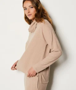 Etam Pyjama Sweatshirt TAUPE Shop