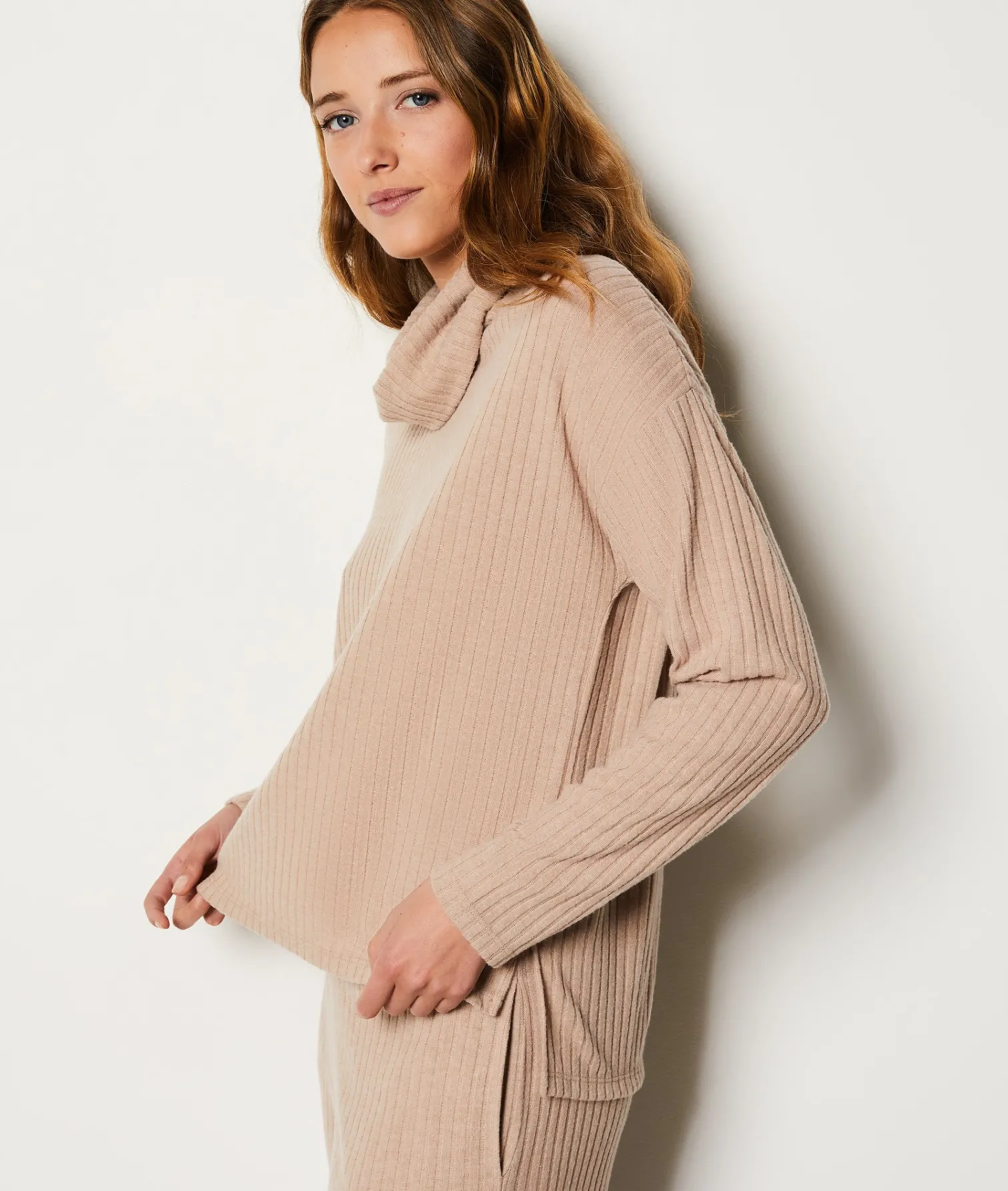Etam Pyjama Sweatshirt TAUPE Shop