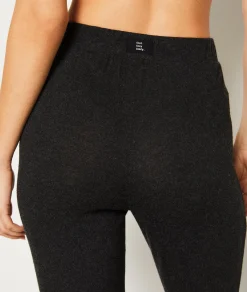 Etam Pyjama trousers with a flared cut ANTHRACITE Hot