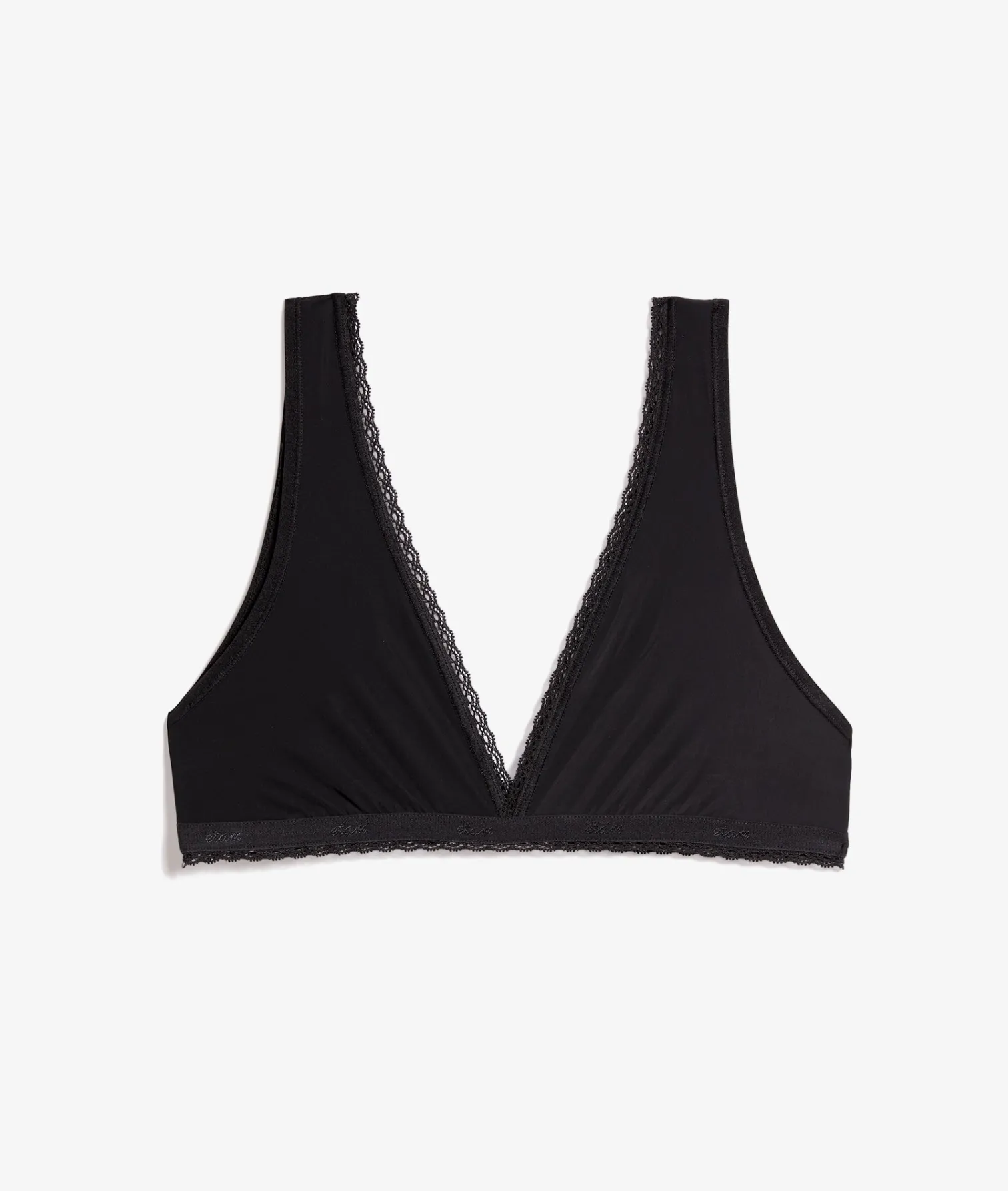 Etam Reversible Ultra Comfort Bralette BLACK Best Sale