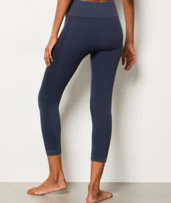 Etam Ribbed Leggings BLUE Hot