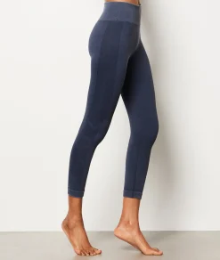 Etam Ribbed Leggings BLUE Hot